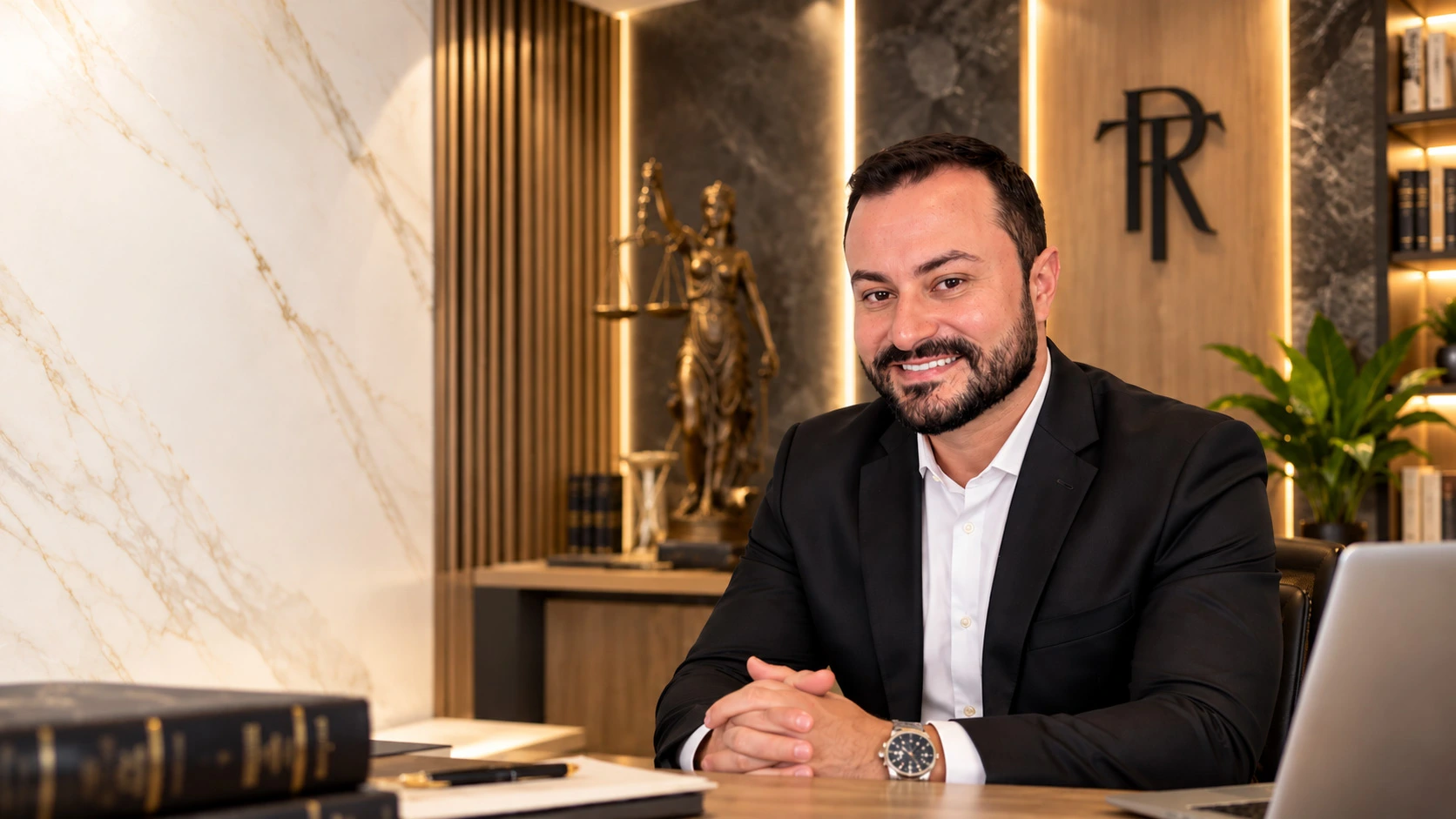 Advogado previdenciário em seu escritório